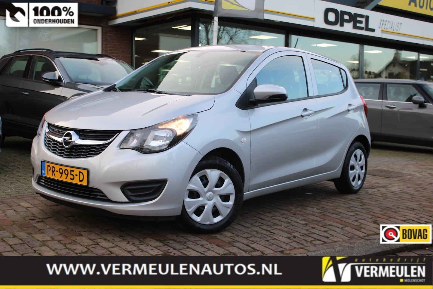 Opel Karl - 1.0 ecoFLEX 75PK Edition + Airco/ Cruise/ Bluetooth/ NL auto - AutoWereld.nl