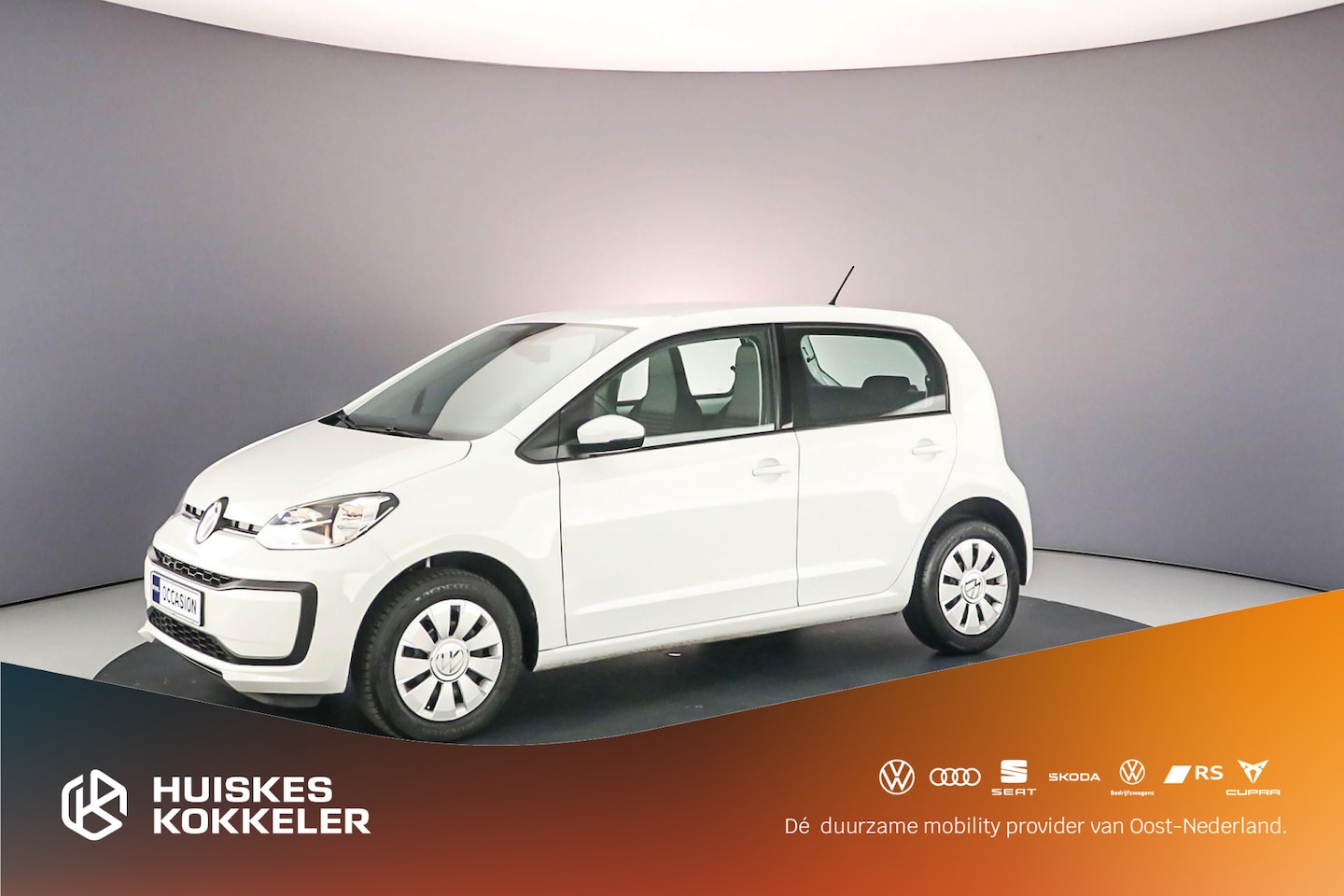 Volkswagen Up! - Move up 1.0 MPI 65pk Airco, DAB, Radio, Elektrische ramen voor, LED dagrijverlichting, Blu - AutoWereld.nl