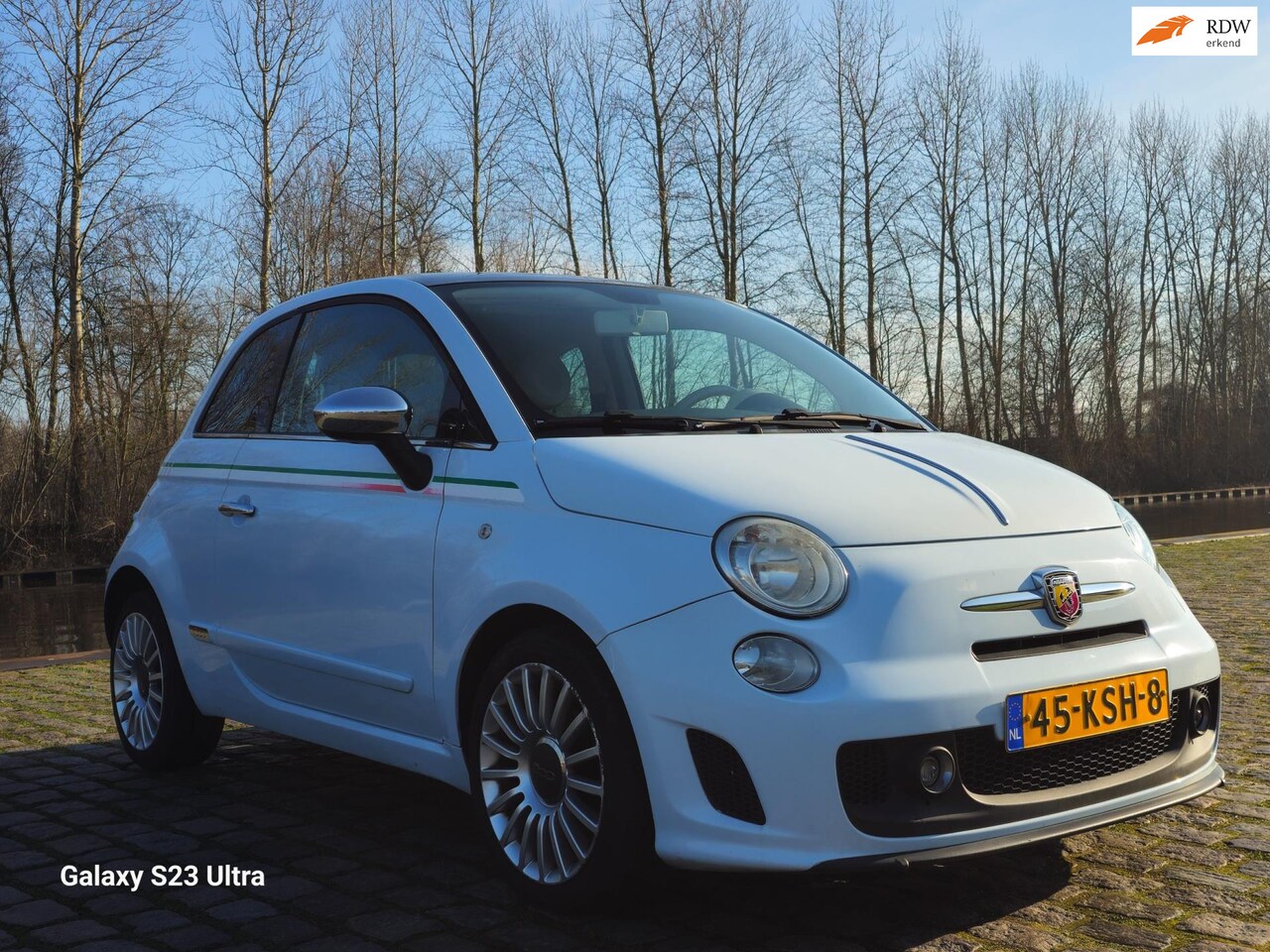 Fiat 500 - 1.2 Lounge Automaat 1e eigenaar dealer onderhouden open dak airco - AutoWereld.nl