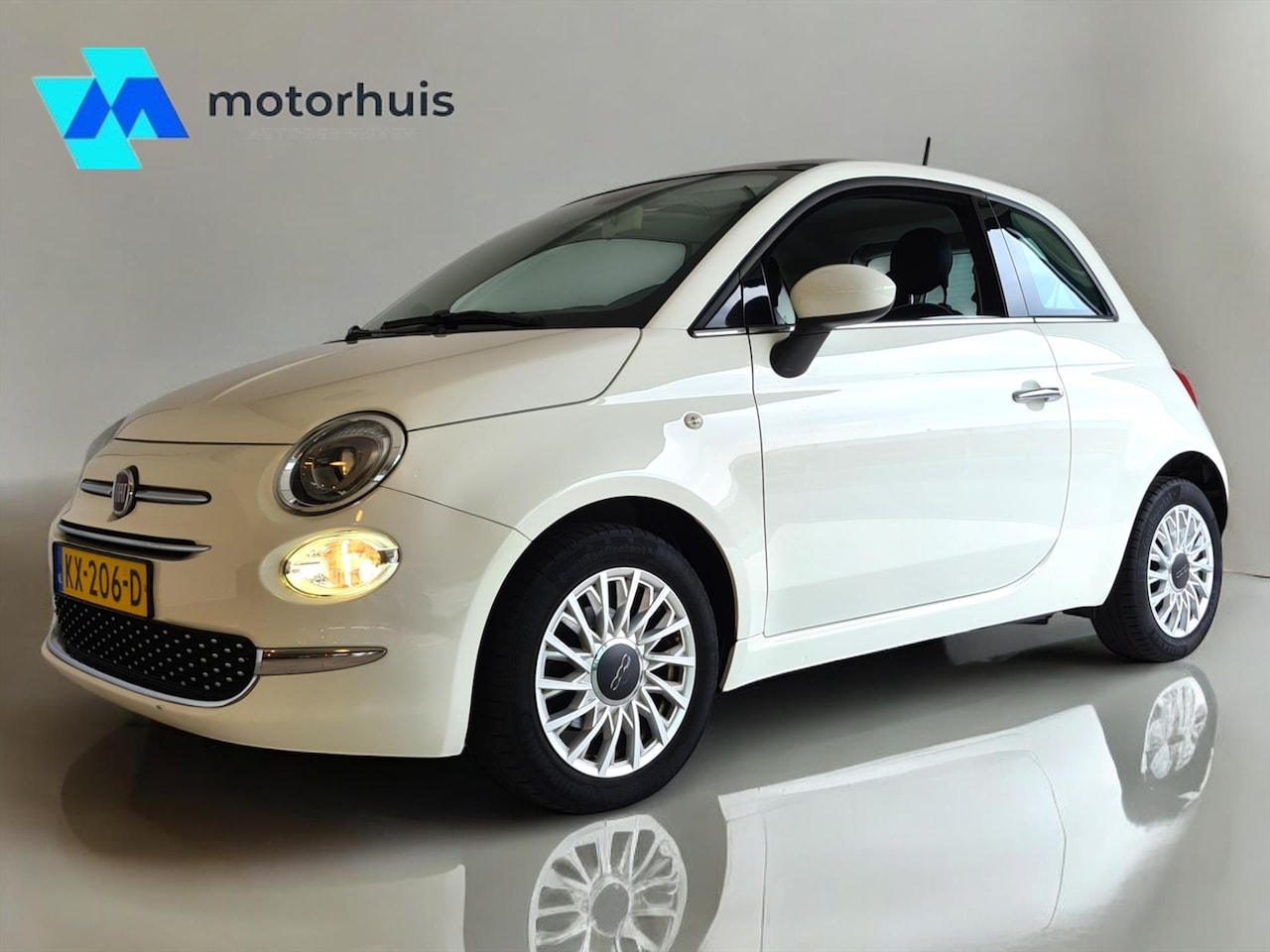 Fiat 500 - TwinAir Turbo 80pk Dualogic Lounge LMV PDC NAVI - AutoWereld.nl