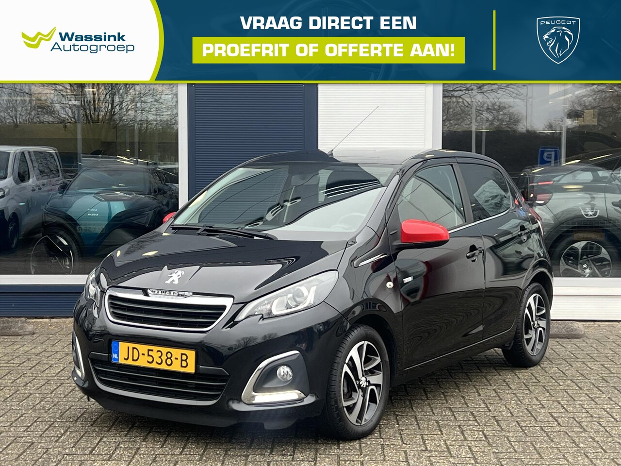 Peugeot 108 - 1.0 e-VTi 5D Envy | Airco | Speedlimiter | Bluetooth | Lichtmetaal | - AutoWereld.nl