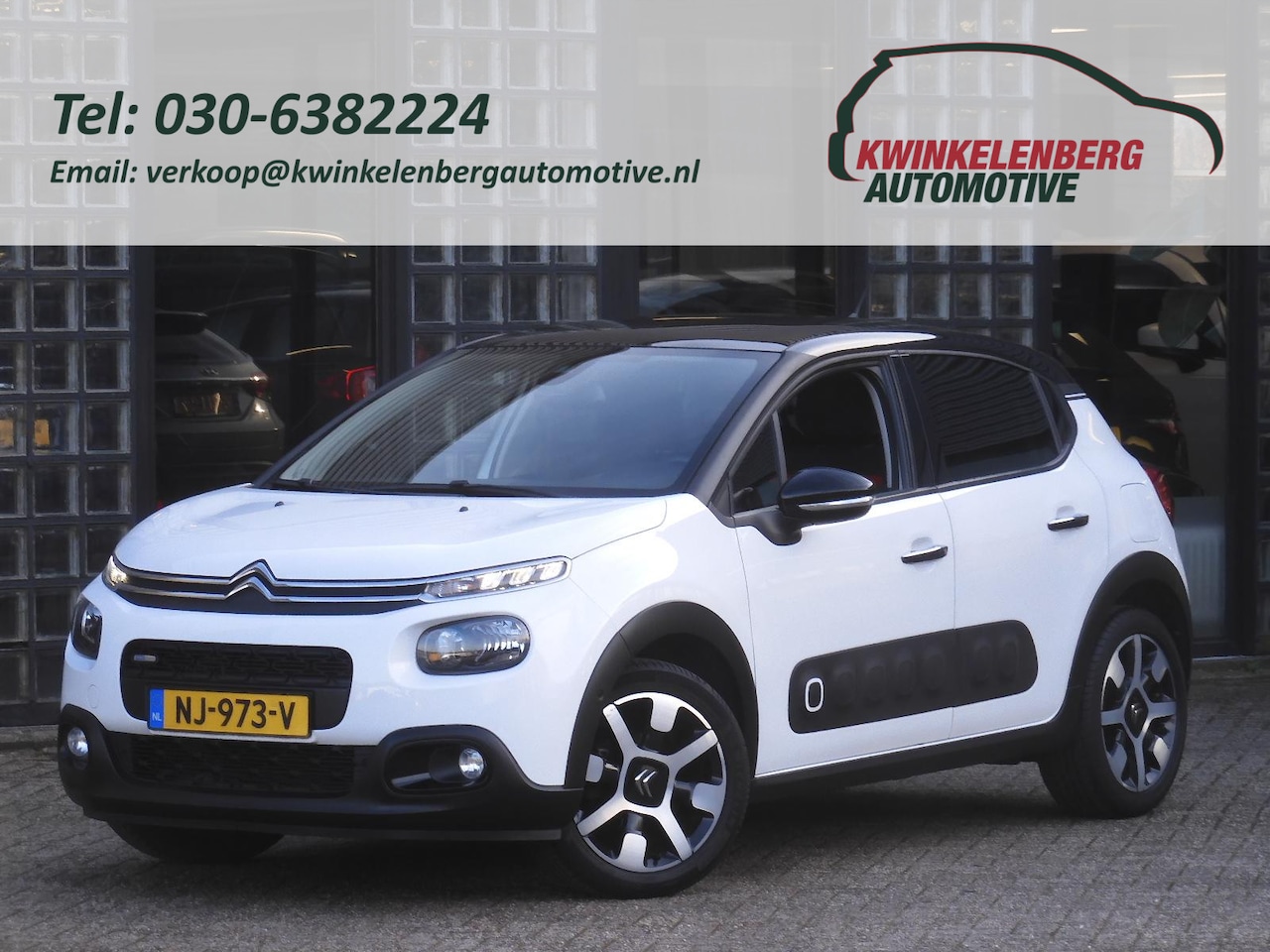 Citroën C3 - 1.2 110PK SHINE PANORAMADAK/ PACK DRIVER/ PACK SMILE/ DASHCAMERA - AutoWereld.nl