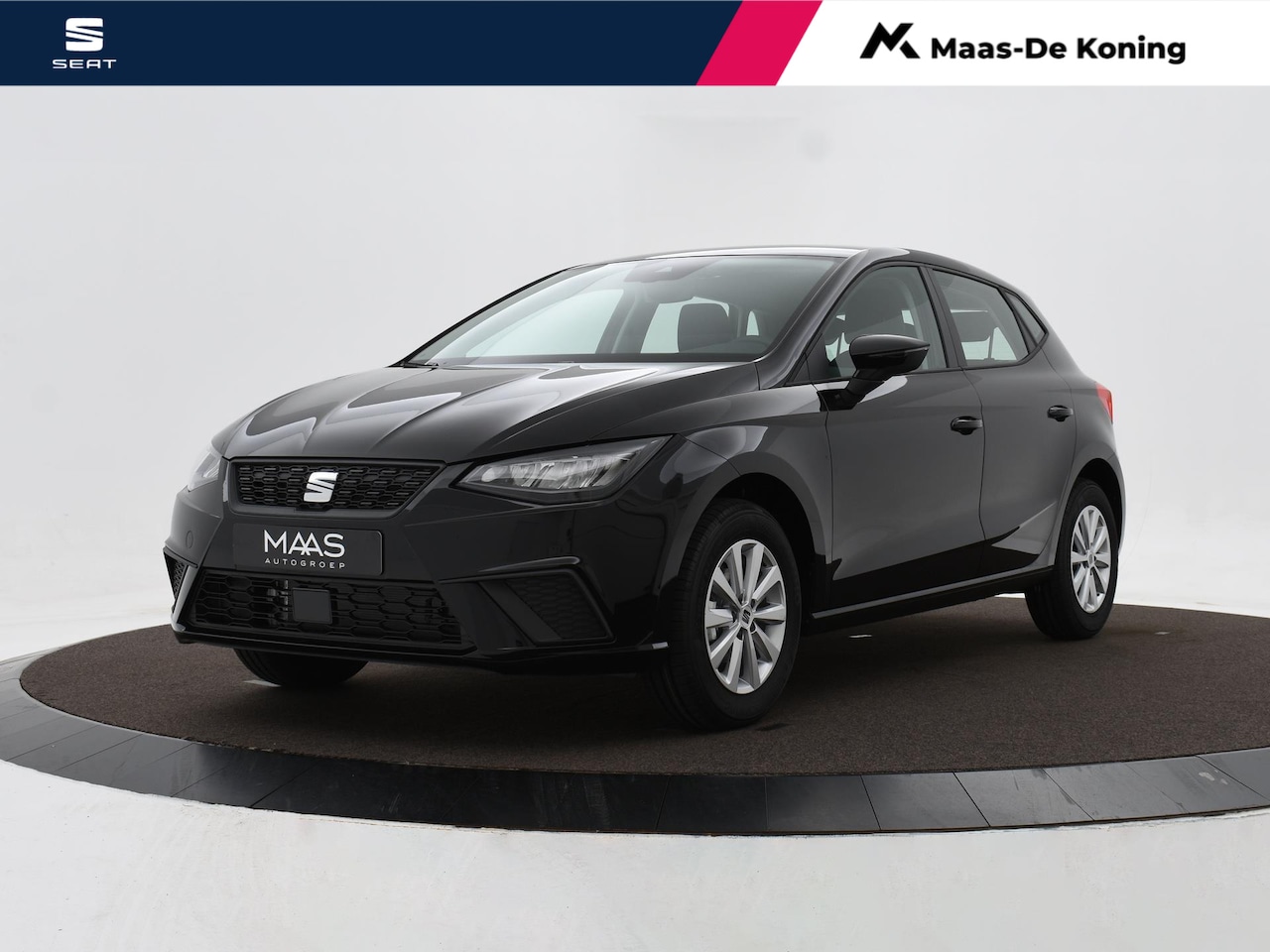 Seat Ibiza - Style Plus 1.0 70 kW / 95 pk TSI | Midnight black | 2000,- inruilvoordeel! - AutoWereld.nl