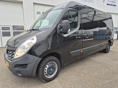 Renault Master - T35 2.3 dCi L3H2 maxi 2x schuifdeur airco cruise navi 131pk dealer 1e eigenaar