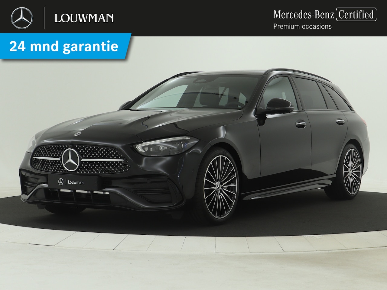 Mercedes-Benz C-klasse Estate - 200 AMG Line | Nightpakket | Antidiefstalpakket GUARD 360° Plus | USB-pakket plus | Parkee - AutoWereld.nl