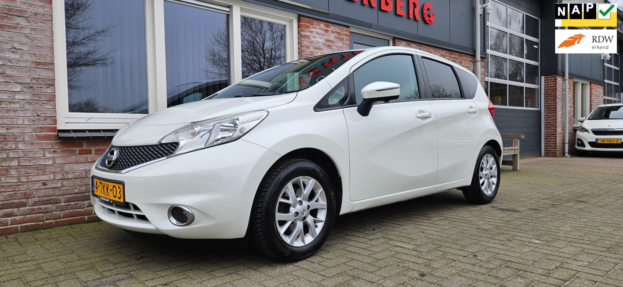 Nissan Note - 1.2 Connect Edition Trekhaak! Airco/Clima! Cruise Control! Camera! Navigatie! Dealer Onder - AutoWereld.nl