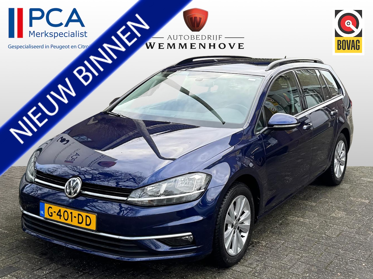 Volkswagen Golf Variant - 1.6 TDI Comfortline Airco/Navi/Lichtmetalen velgen - AutoWereld.nl