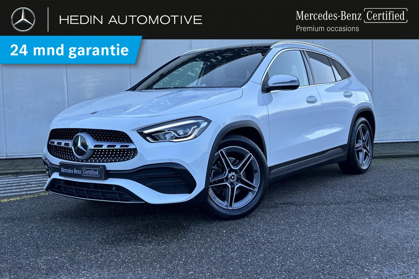 Mercedes-Benz GLA-Klasse - GLA 200 Automaat AMG Line | Standkachel | Panoramadak | LED | Parkeerpakket met camera | S - AutoWereld.nl