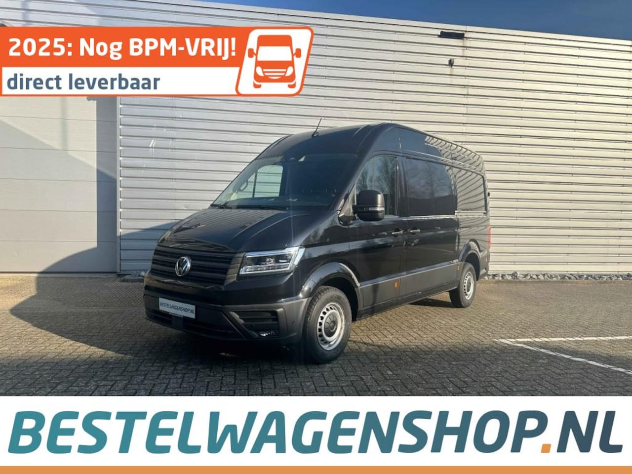 Volkswagen Crafter - L3H3 35 177PK AT HIGHLINE 2X SCHUIFDEUR - AutoWereld.nl