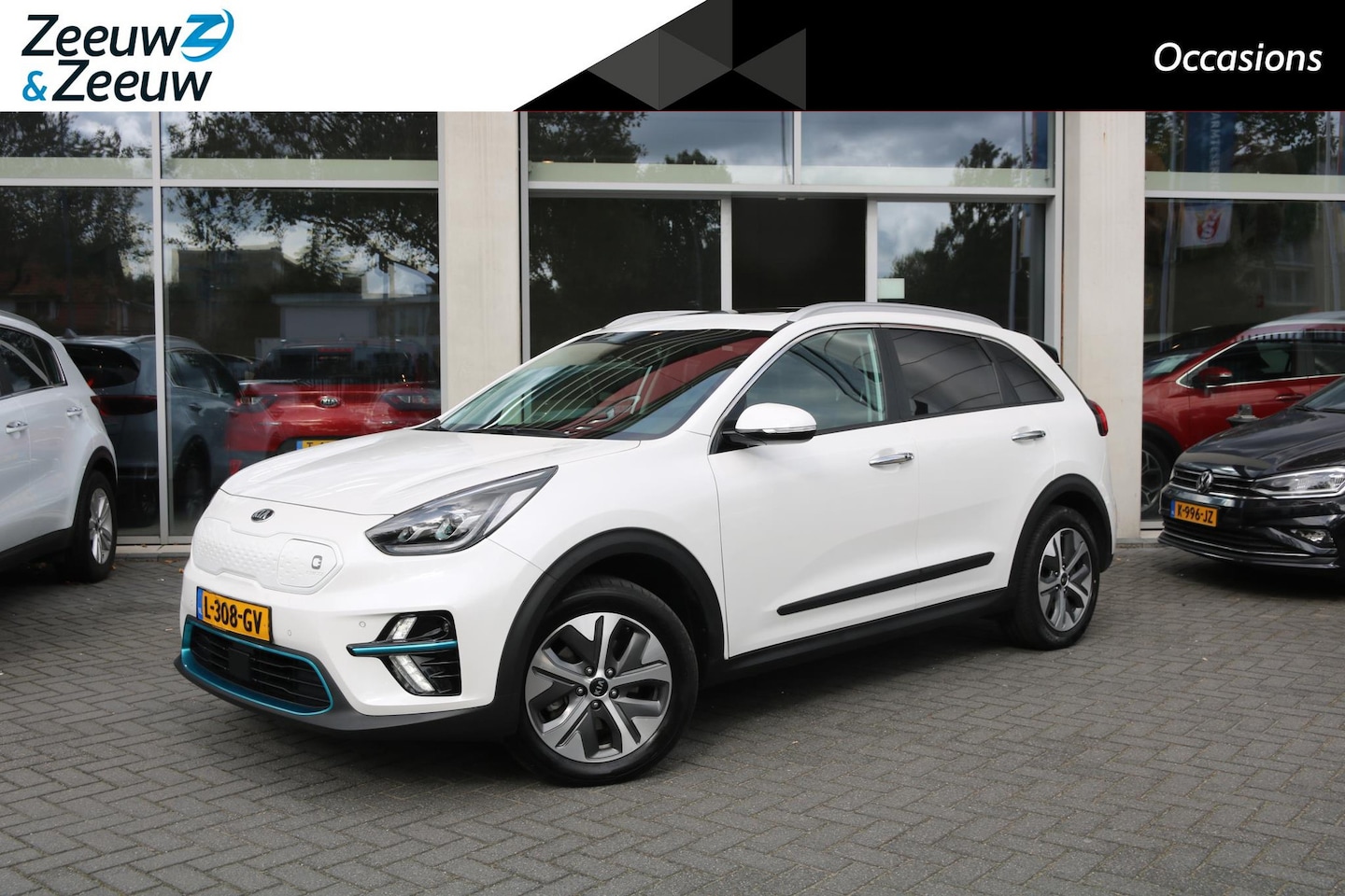 Kia e-Niro - DynamicPlusLine 64 kWh | Airco | Navi | Camera | Stoelverwarming | Stuurverwarming | Priva - AutoWereld.nl