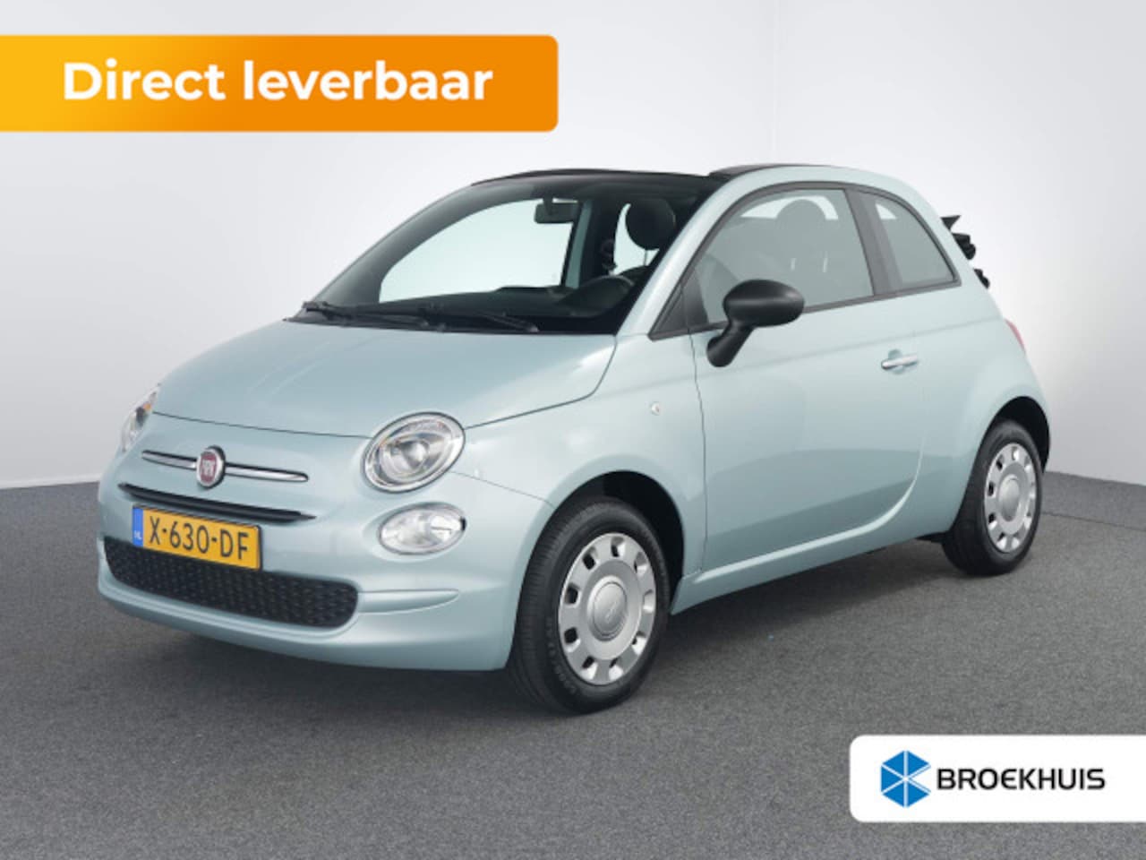 Fiat 500 C - 1.0 Hybrid | Cabrio | Cruise | Airco | Apple Carplay/ Android Auto | - AutoWereld.nl