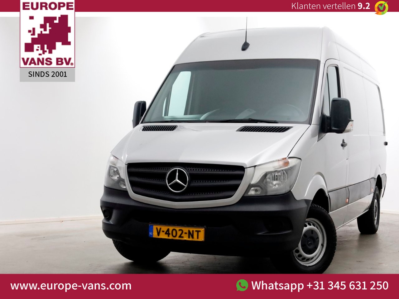 Mercedes-Benz Sprinter - 314 CDI 143pk E6 L2H2 7G Automaat Airco/Camera Trekhaak 3500kg 06-2018 - AutoWereld.nl