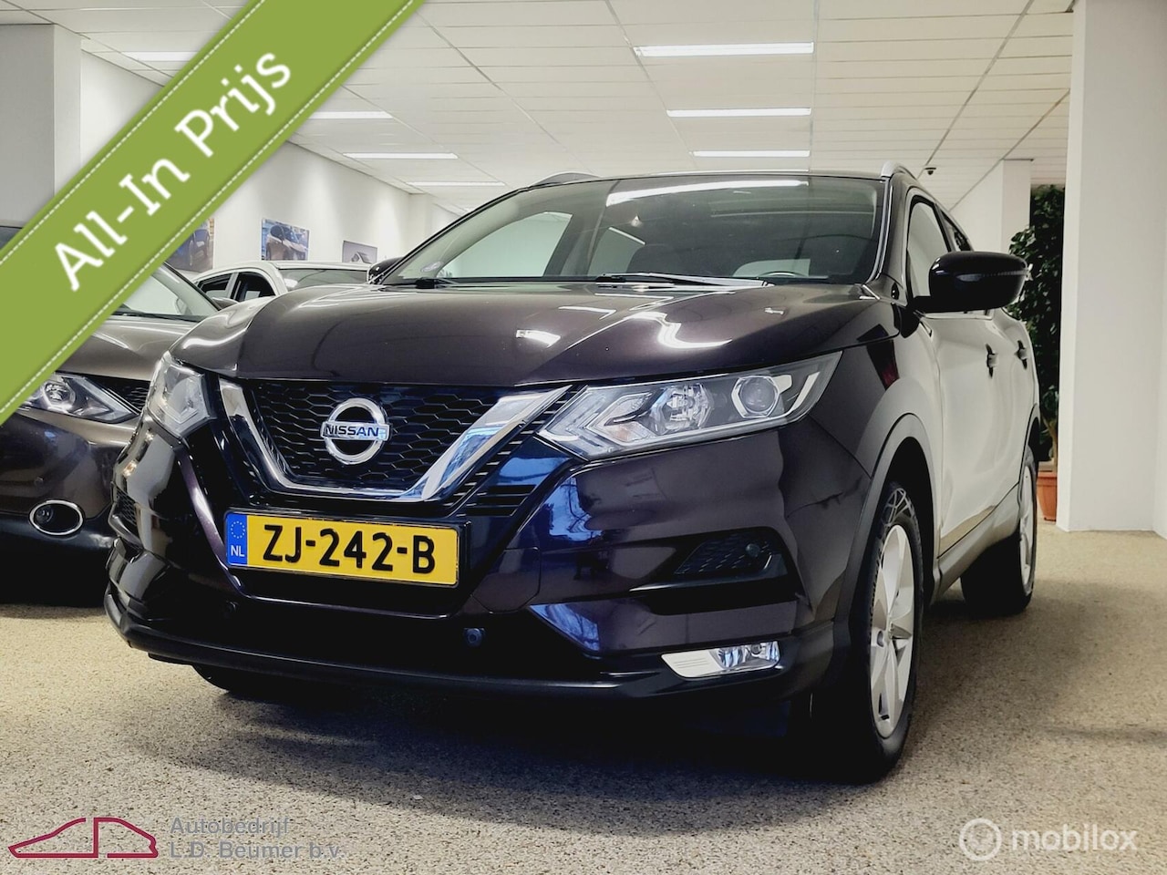 Nissan Qashqai - 1.3 DIG-T Acenta Connect Design Pack *NL, 1e Eig, Navi, Pano, TRKHK, RIJKLAARPRIJS!* - AutoWereld.nl