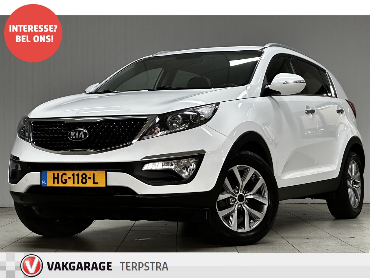 Kia Sportage - 1.6 GDI X-treme DynamicLine/ Trekhaak!/ 17''LMV/ Camera/ Stoel+Stuurverw./ Clima/ Navi/ Cr - AutoWereld.nl