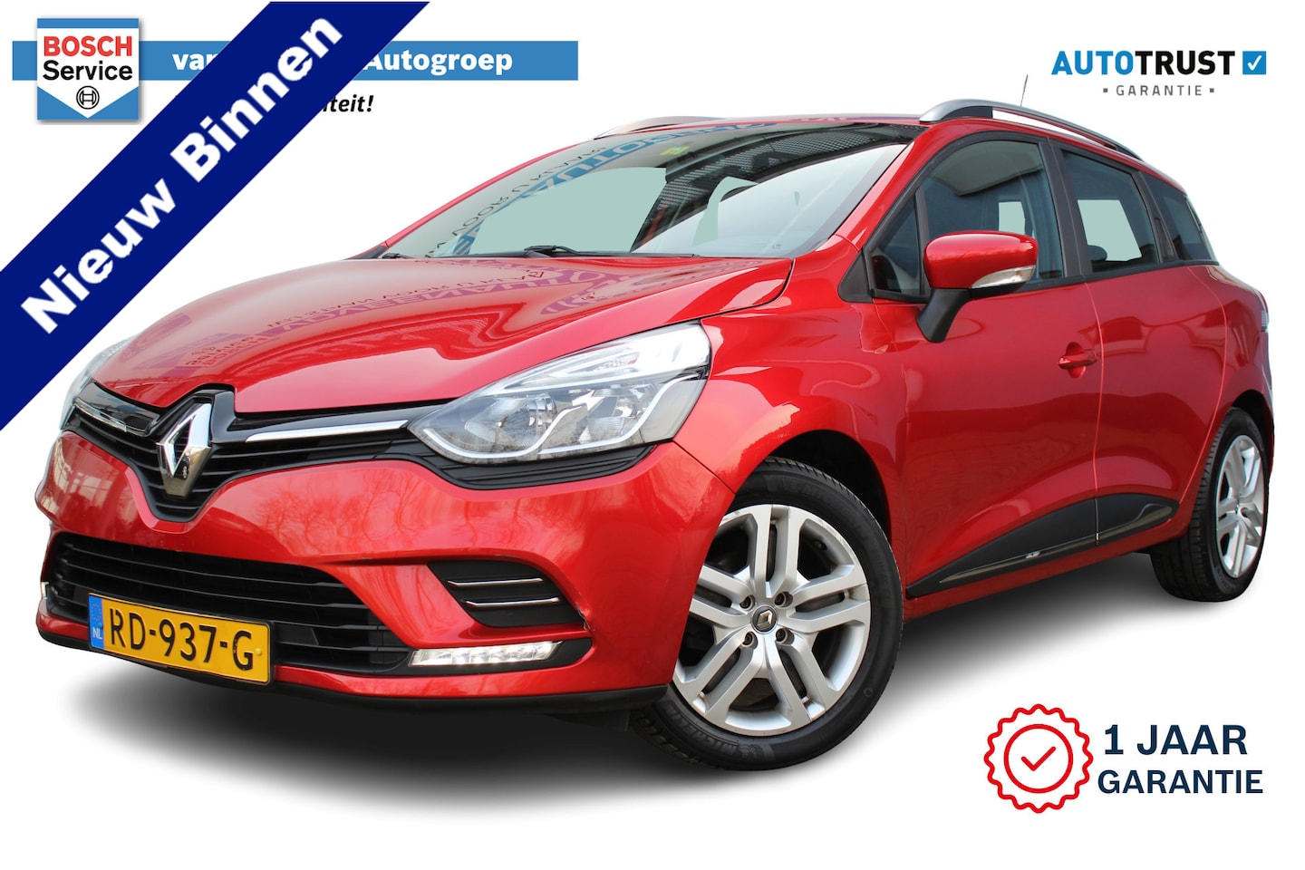 Renault Clio Estate - 0.9 TCe Zen | Incl. 12 maanden Garantie | Navigatie | DAB Radio | Cruise controle | Dakrai - AutoWereld.nl