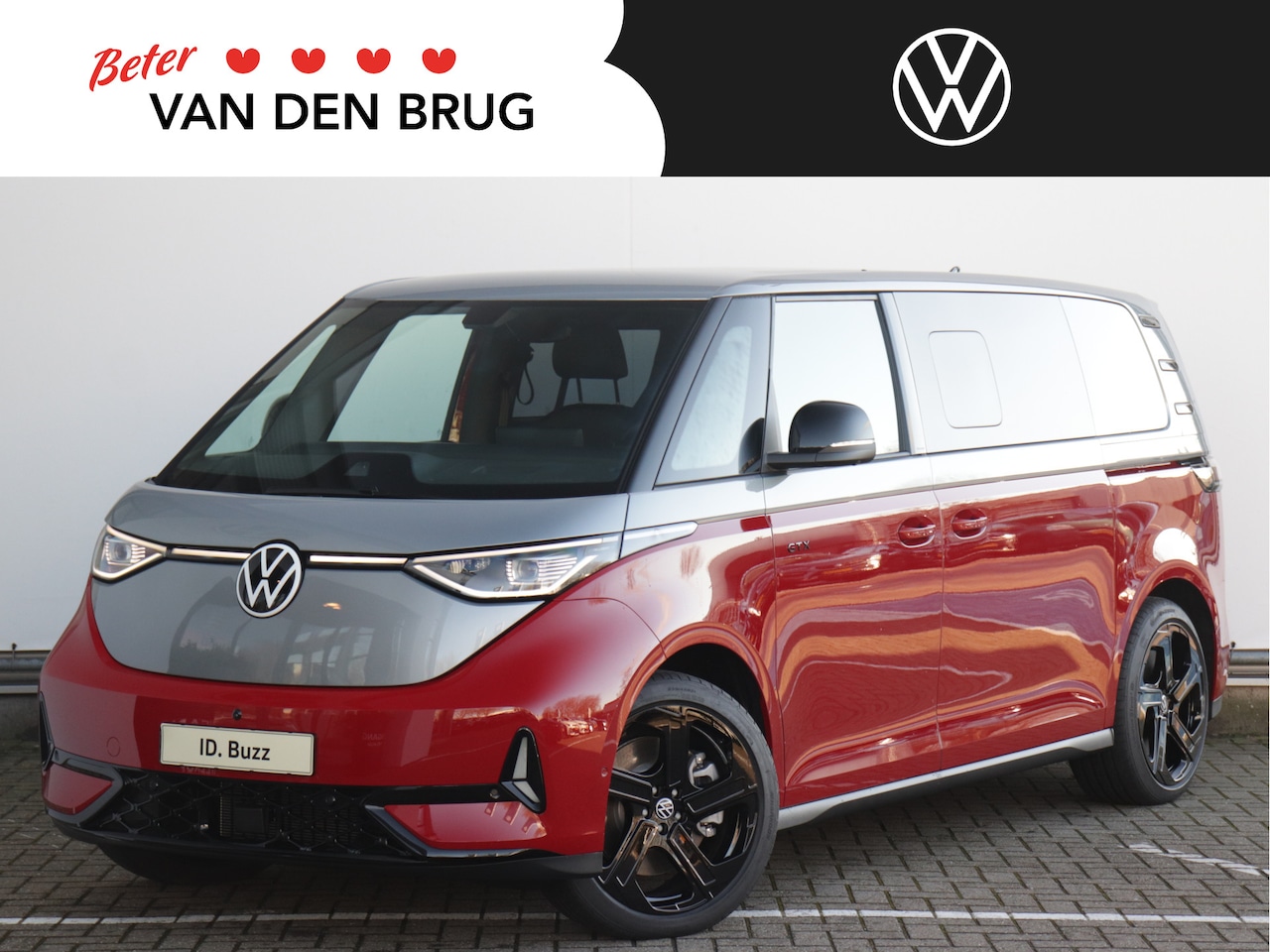 Volkswagen ID. Buzz - GTX 86 kWh LWB 7p. 4Motion 340pk | Direct leverbaar! | 7 zitplaatsen | Panorama dak | Elek - AutoWereld.nl