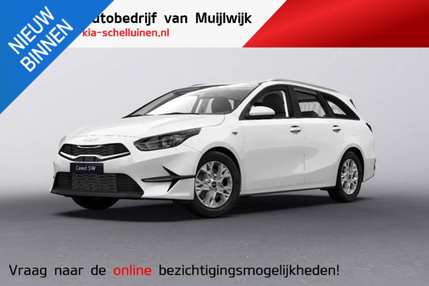 Kia Cee'd Sportswagon - Ceed 1.0 T-GDi ComfortLine MY2025 | Inruilpremie Aktie auto !! Unikleur Wit ! - AutoWereld.nl