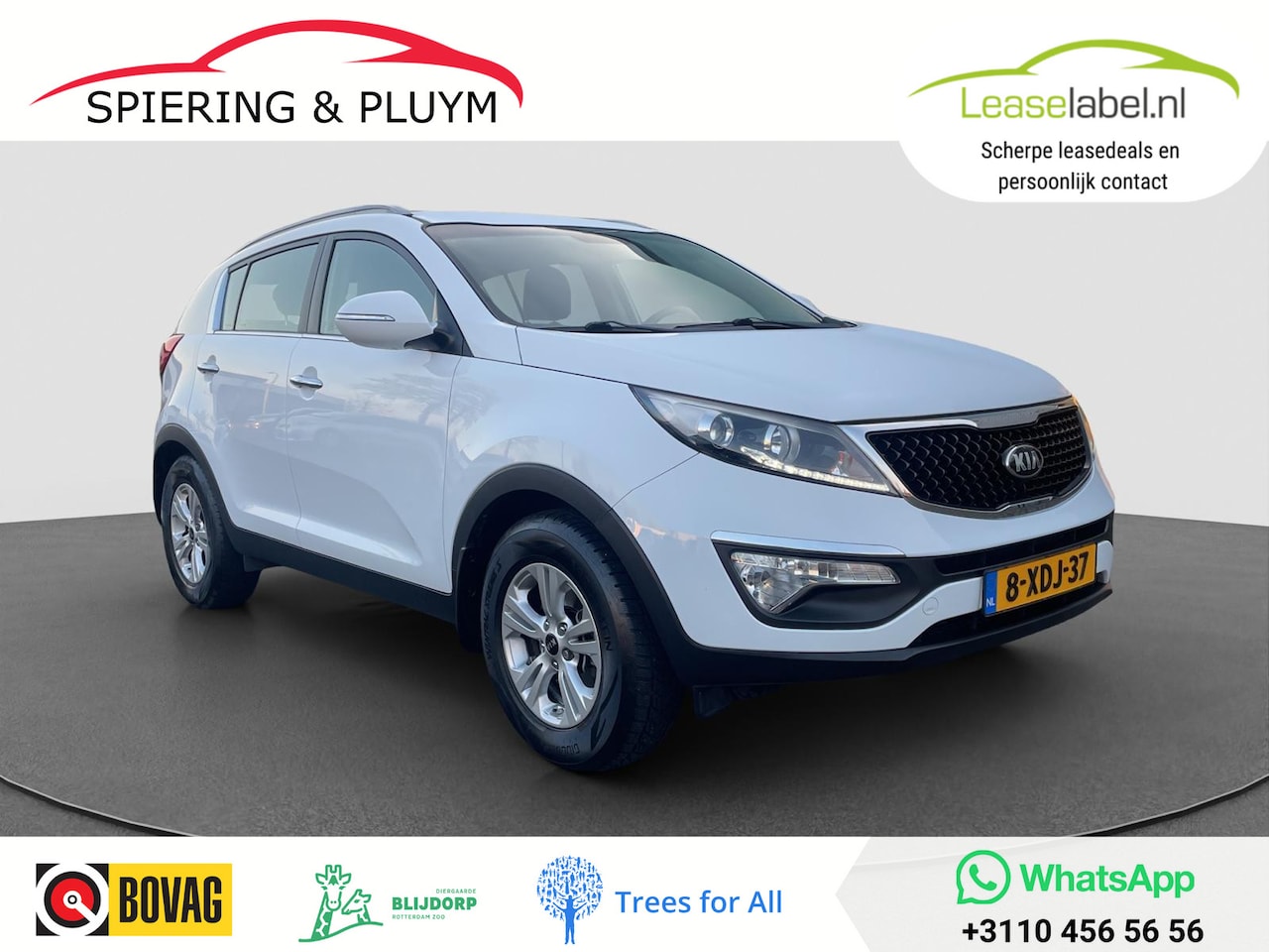 Kia Sportage - 2.0 BusinessLine | 1900 trekgew. | Leder | Navi | Trekhaak - AutoWereld.nl