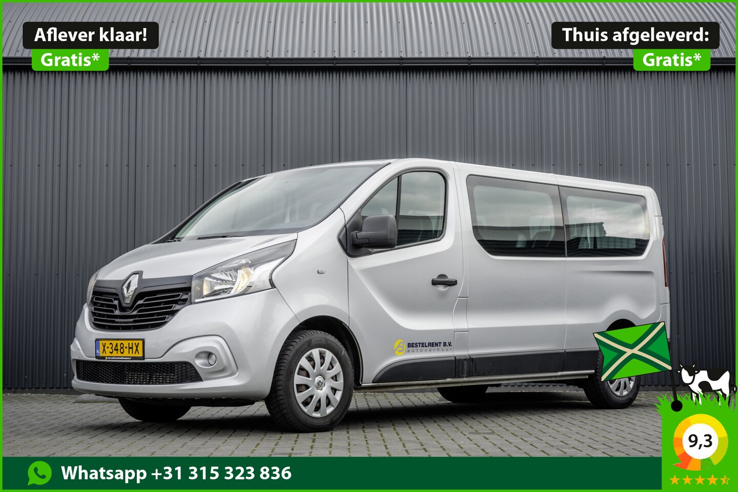 Renault Trafic Passenger - 1.6dCi 9-Pers L2H1 | Incl. BPM, BTW vrij | R-Link | Navi | Airco | Cruise | PDC | MF Stuur - AutoWereld.nl