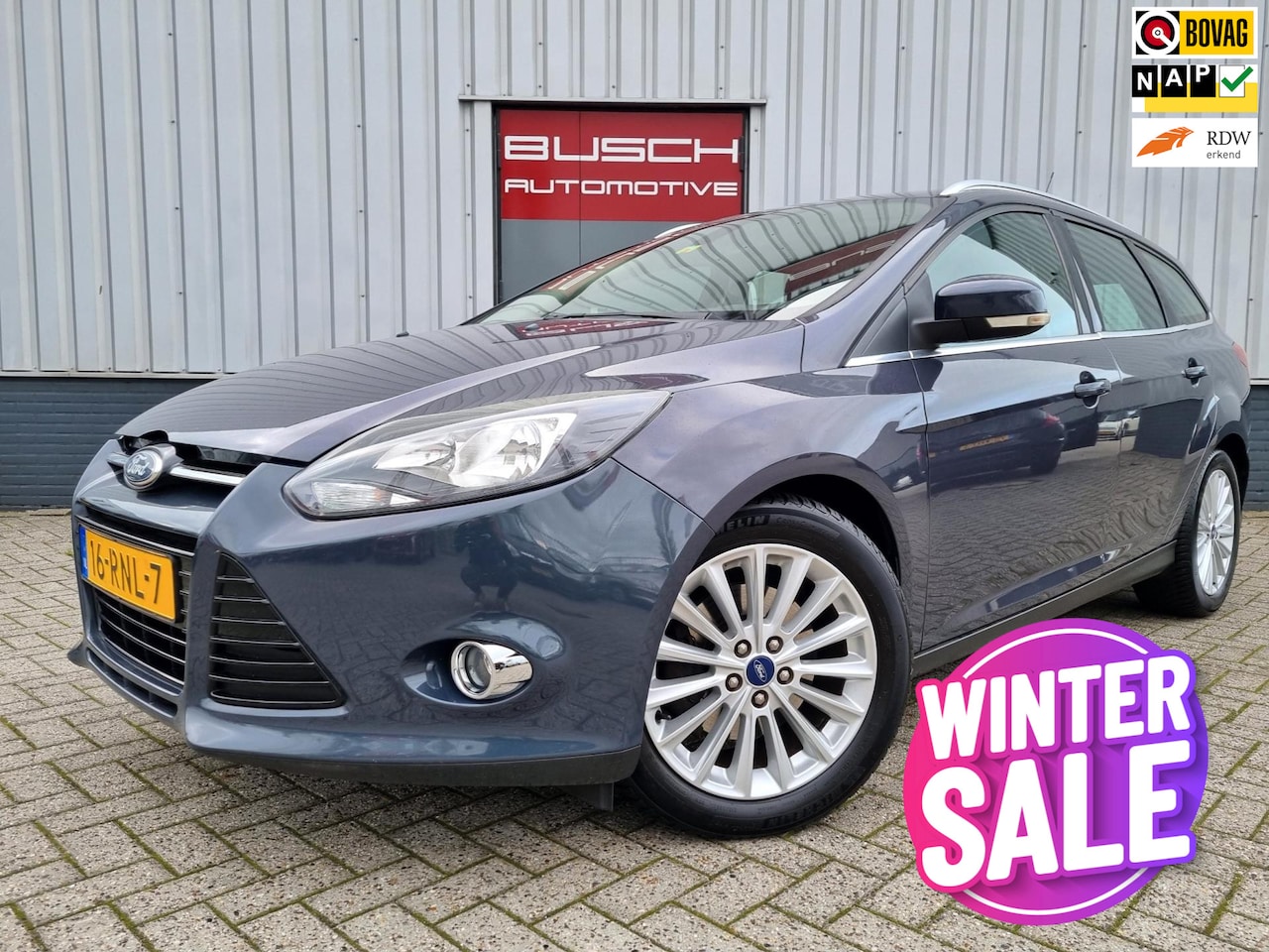 Ford Focus Wagon - 1.6 EcoBoost Titanium | VAN 2e EIGENAAR | - AutoWereld.nl