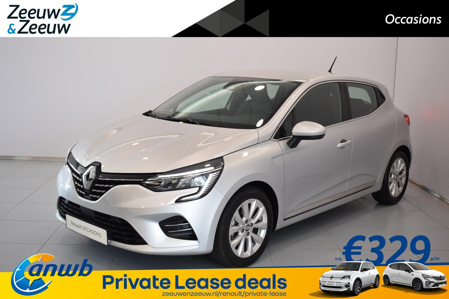 Renault Clio - 1.6 E-Tech Hybrid 140 Intens *Automaat*Navi*Climate*Parkeersensoren*LM.Velgen - AutoWereld.nl