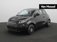 Fiat 500e - 42 kWh |Cognac Lederen Bekleding | Apple Carplay & Android Auto | 17'' LM. Velgen + All Se