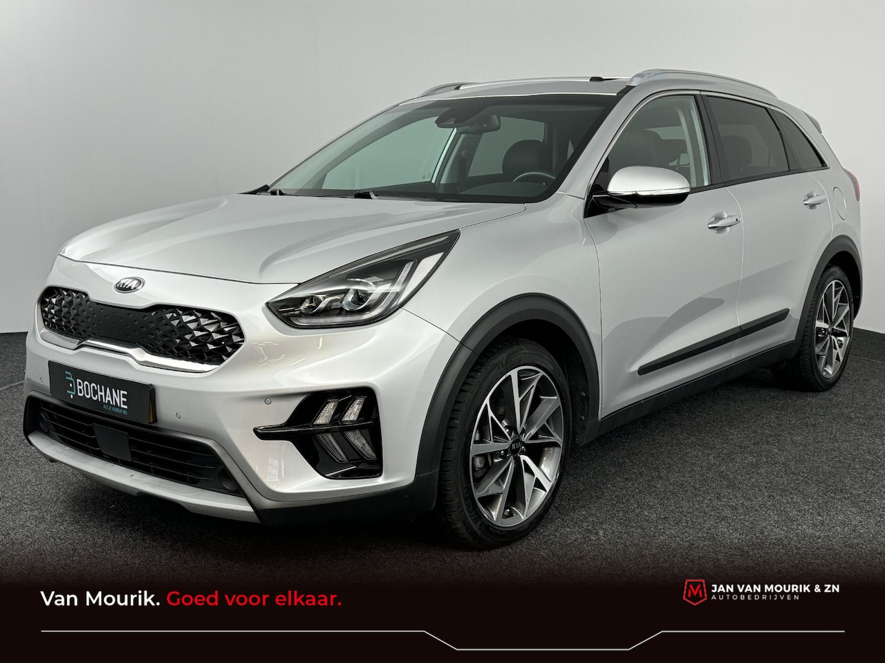 Kia Niro - 1.6 GDi Hybrid DCT6 ExecutiveLine | Open dak | Leder | Apple CarPlay / Android Auto naviga - AutoWereld.nl