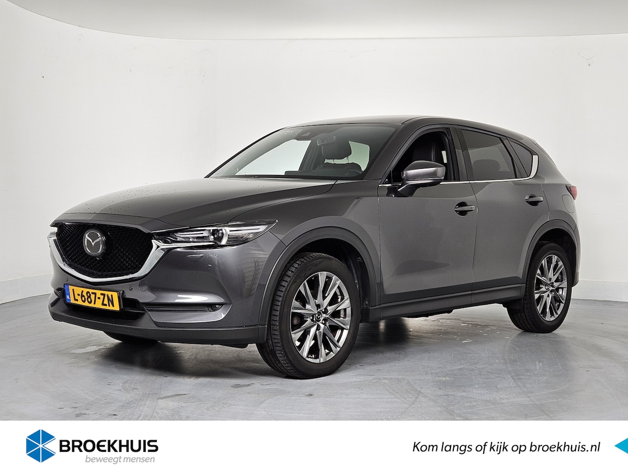 Mazda CX-5 - 2.0 SkyActiv-G 165 Signature | Bose | Leder | 360 Camera | HUD | Stoel-/stuurverwarming | - AutoWereld.nl