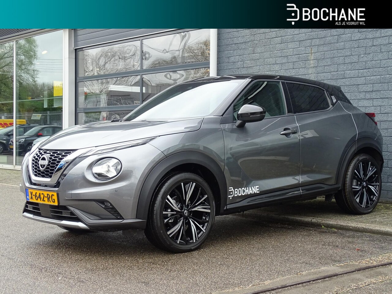 Nissan Juke - 1.0 DIG-T 114 N-Design COLD PACK / TECHNOLOGY PACK / TWO-TONE - AutoWereld.nl