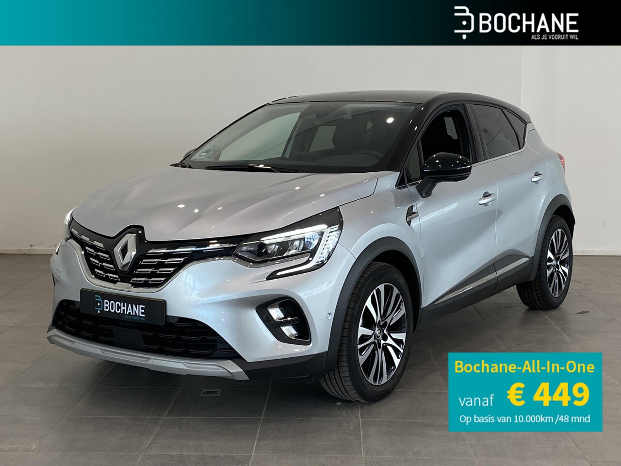 Renault Captur - 1.3 Mild Hybrid 160 EDC Iconic | BOSE | 360° camera | Stoelverwarming | Adaptieve Cruise C - AutoWereld.nl