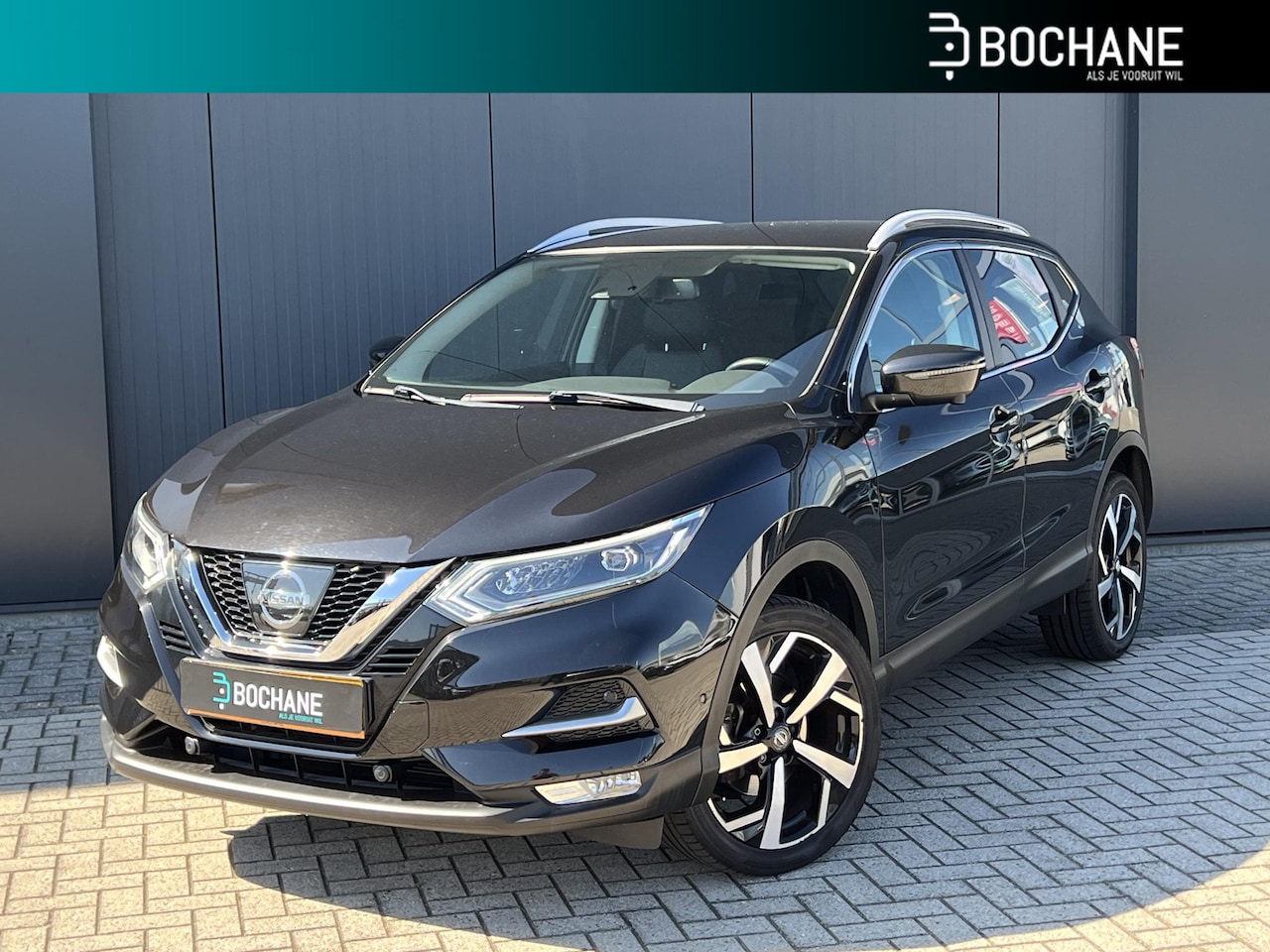 Nissan Qashqai - 1.2 DIG-T 115 Tekna | Navigatie | Trekhaak | 360º Camera | Elektrisch verstelbaar en verwa - AutoWereld.nl