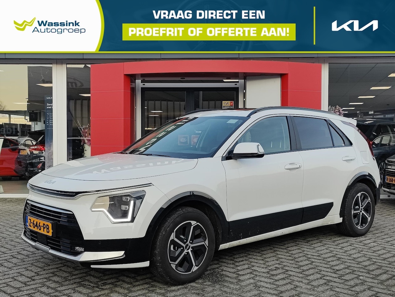 Kia Niro - 1.6 GDi Hybrid DCT6 DynamicPlusLine | Automaat | Camera Achter | PDC Voor + Achter | Clima - AutoWereld.nl