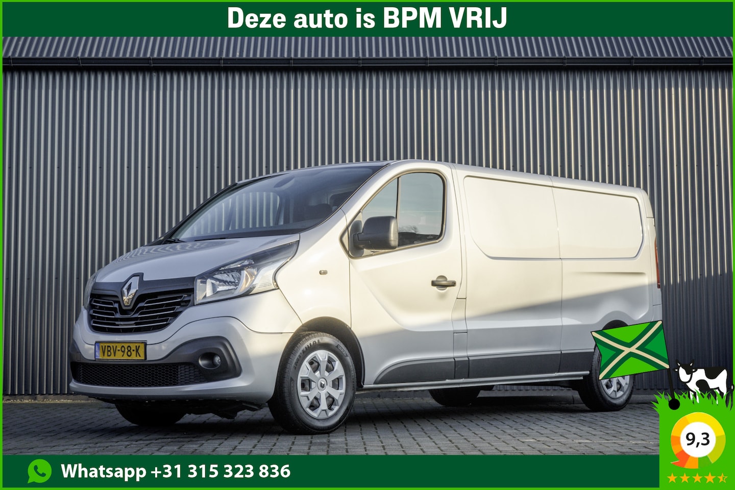 Renault Trafic - 1.6 dCi L2H1 | Euro 6 | 122 PK | Cruise | Airco | Camera - AutoWereld.nl