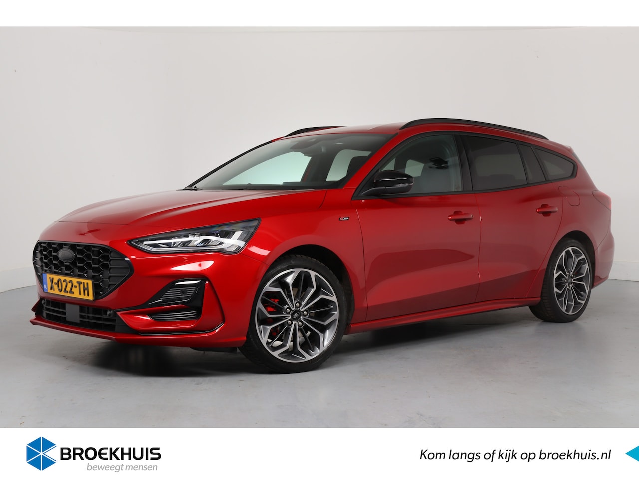 Ford Focus Wagon - 1.0 EcoBoost 125PK Hybrid ST Line X | Stoel-/stuurverwarming | AGR Stoelen | Camera | Led - AutoWereld.nl