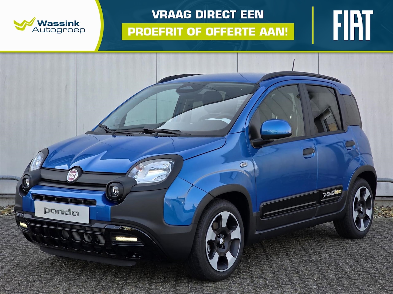 Fiat Panda - 1.0 70pk Pandina Hybrid | Navigatie via app | Cruise Control - AutoWereld.nl