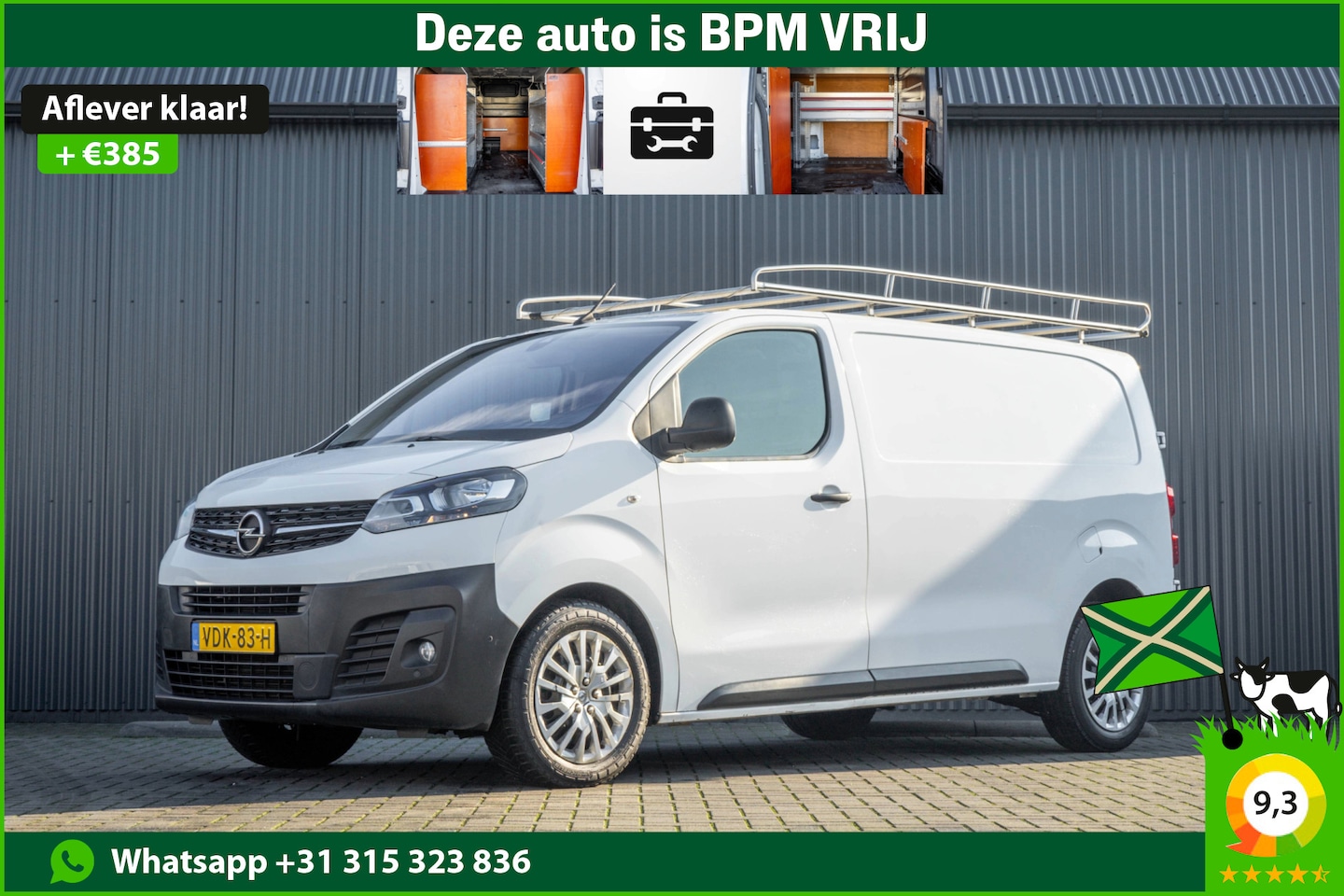 Opel Vivaro - 2.0 CDTI L2H1 | Euro 6 | 123 PK | Head-up display | Inrichting | Carplay | Camera | Cruise - AutoWereld.nl