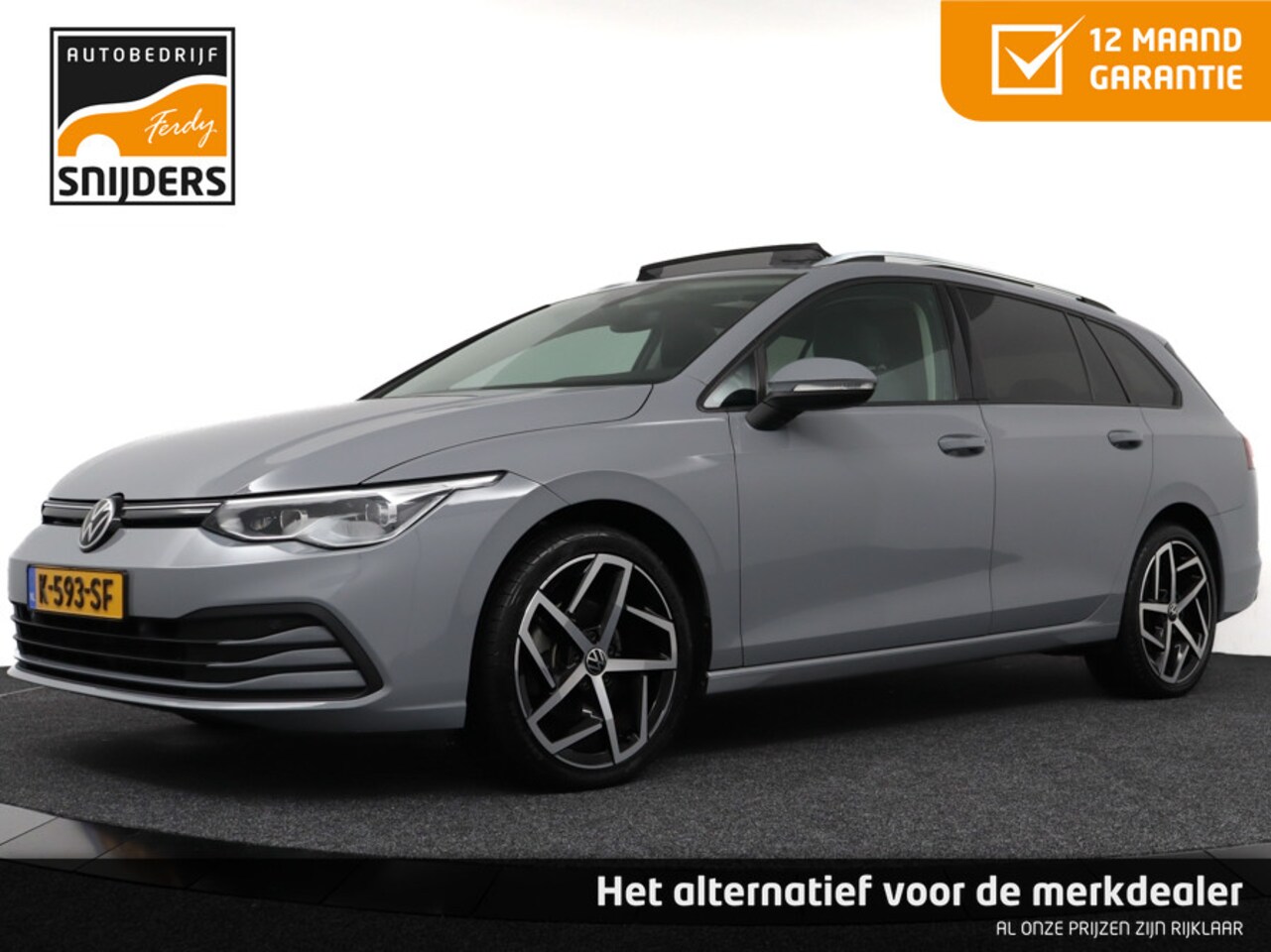 Volkswagen Golf Variant - DSG 1.0 eTSI Business Life Edition Nardo , Orig.NL | Panorama | Virtual | LED+ | 18" | Ele - AutoWereld.nl