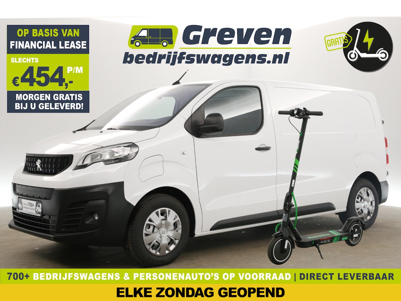 Peugeot e-Expert - L2H1 75 KW/H NIEUW! Gratis E-Step | Elektrisch Automaat Airco Cruise Camera Carplay Navi P - AutoWereld.nl