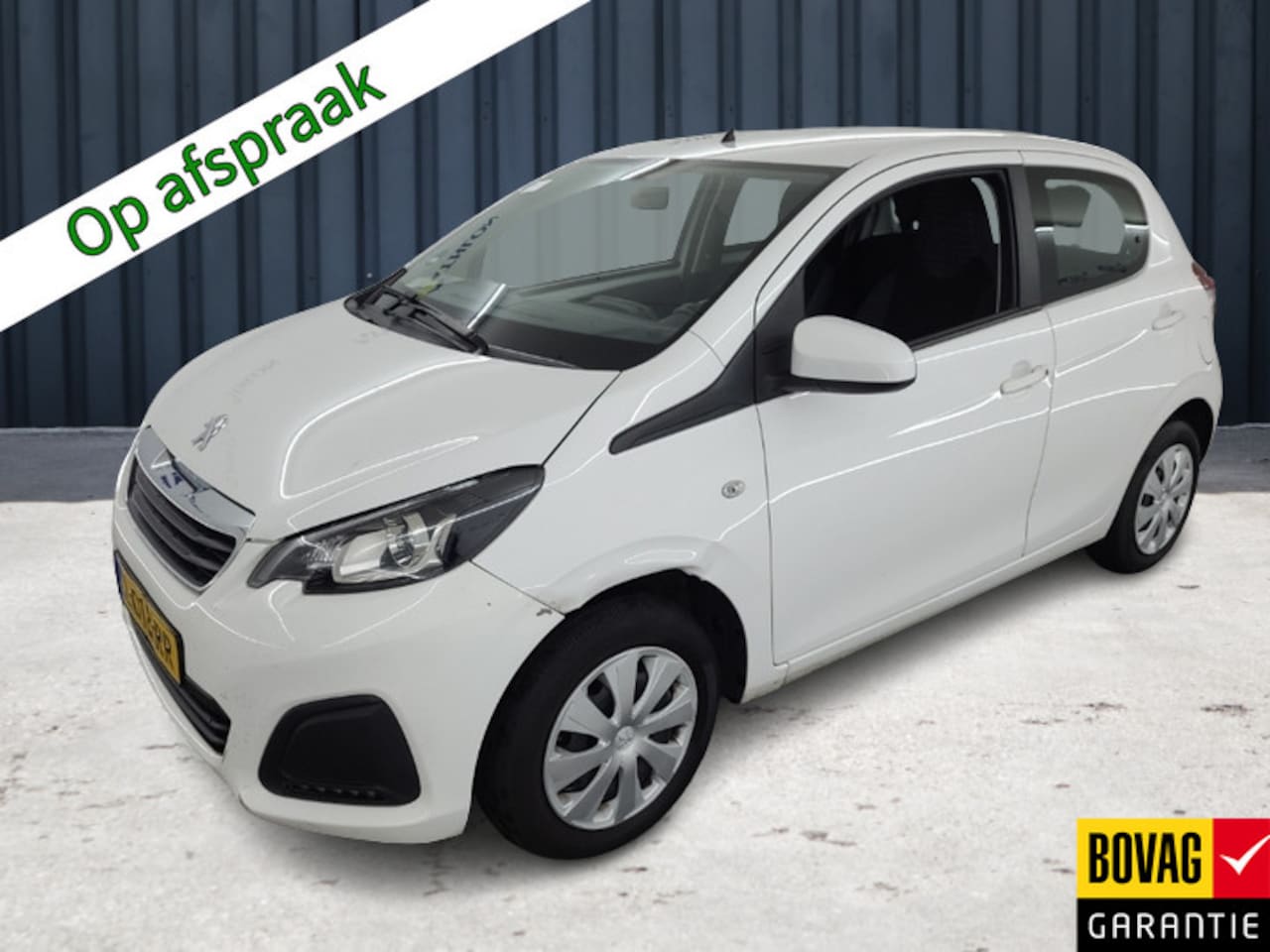 Peugeot 108 - 1.0 e-VTi Active (73 PK) 1e-Eig. Keurig-Onderh. BOVAG-Garantie. NL-Auto. Navigatie/Apple-C - AutoWereld.nl