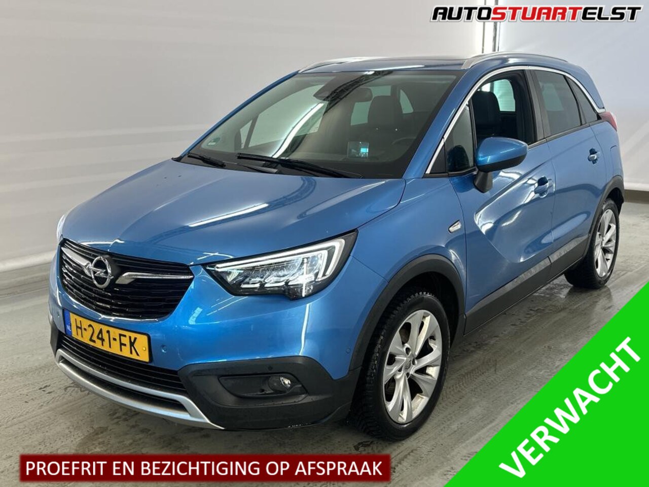 Opel Crossland X - 1.2 Turbo Ultimate Pano | Carplay | PDC | Stoel-Stuur Verwarming | NAP | BTW | Led | Volle - AutoWereld.nl