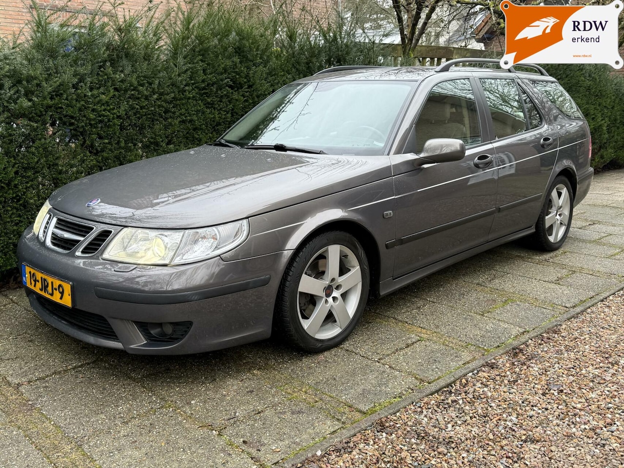 Saab 9-5 Estate - 2.3 Turbo Aero | Uniek! |Dealer onderhouden - AutoWereld.nl