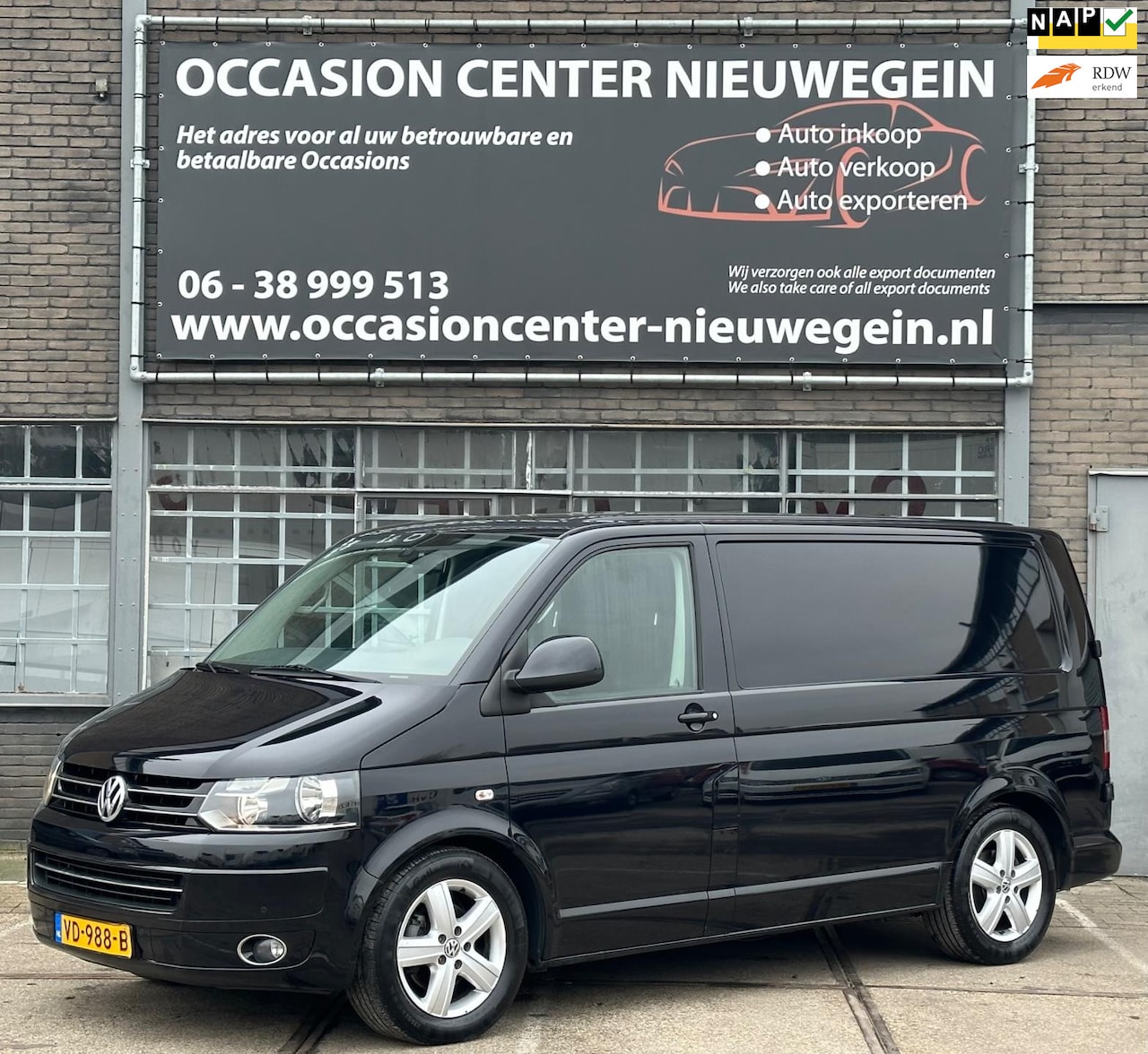 Volkswagen Transporter - 2.0TDI 132KW DSG L1H1 2013 AIRCO/NAP! - AutoWereld.nl