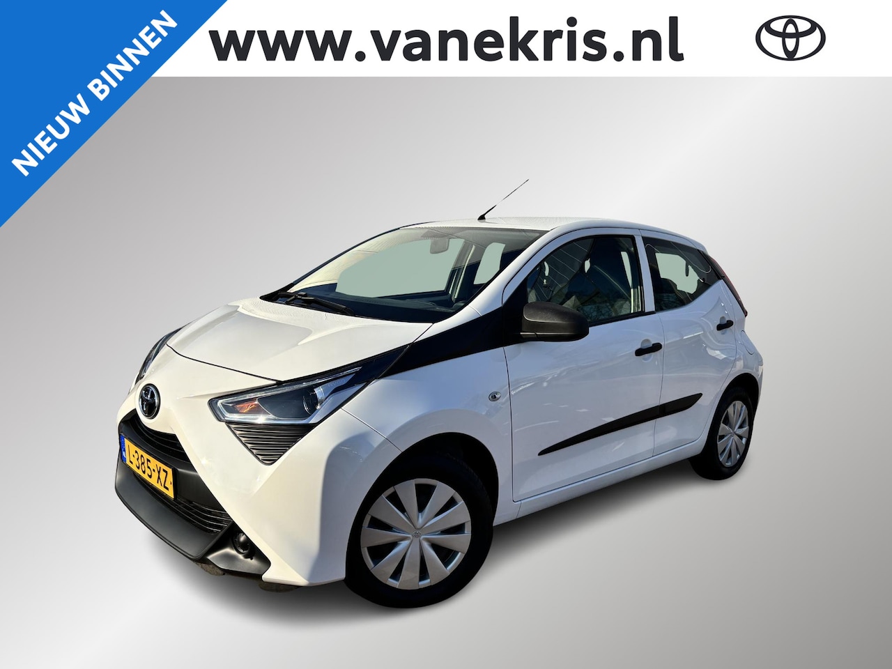 Toyota Aygo - 1.0 VVT-i x-fun 5deurs, Bluetooth, Airco, Elek. ramen, VSC - AutoWereld.nl