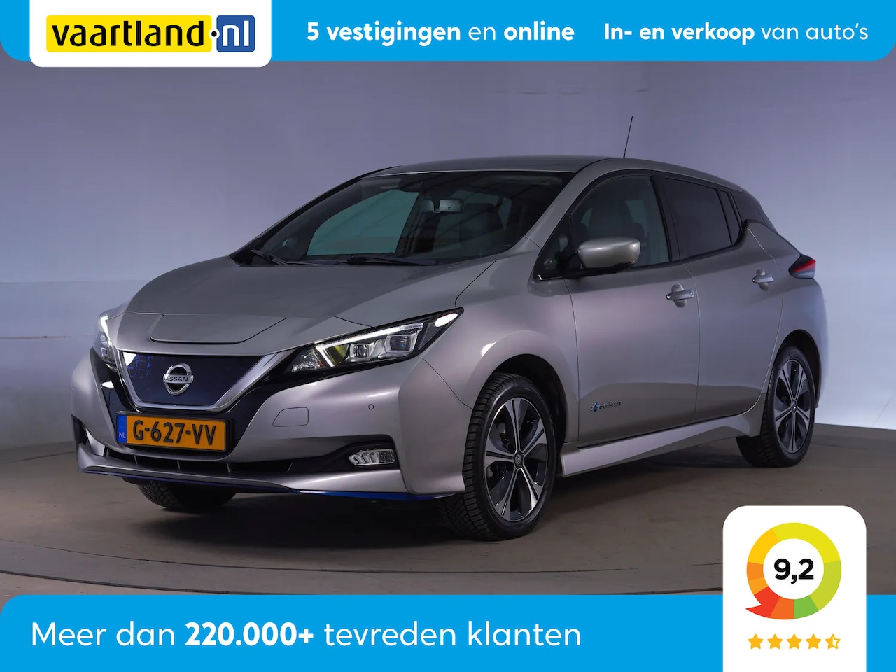 Nissan LEAF - e+ Tekna 62 kWh [ LED Adapt.cruise Stoelverwarming ] - AutoWereld.nl