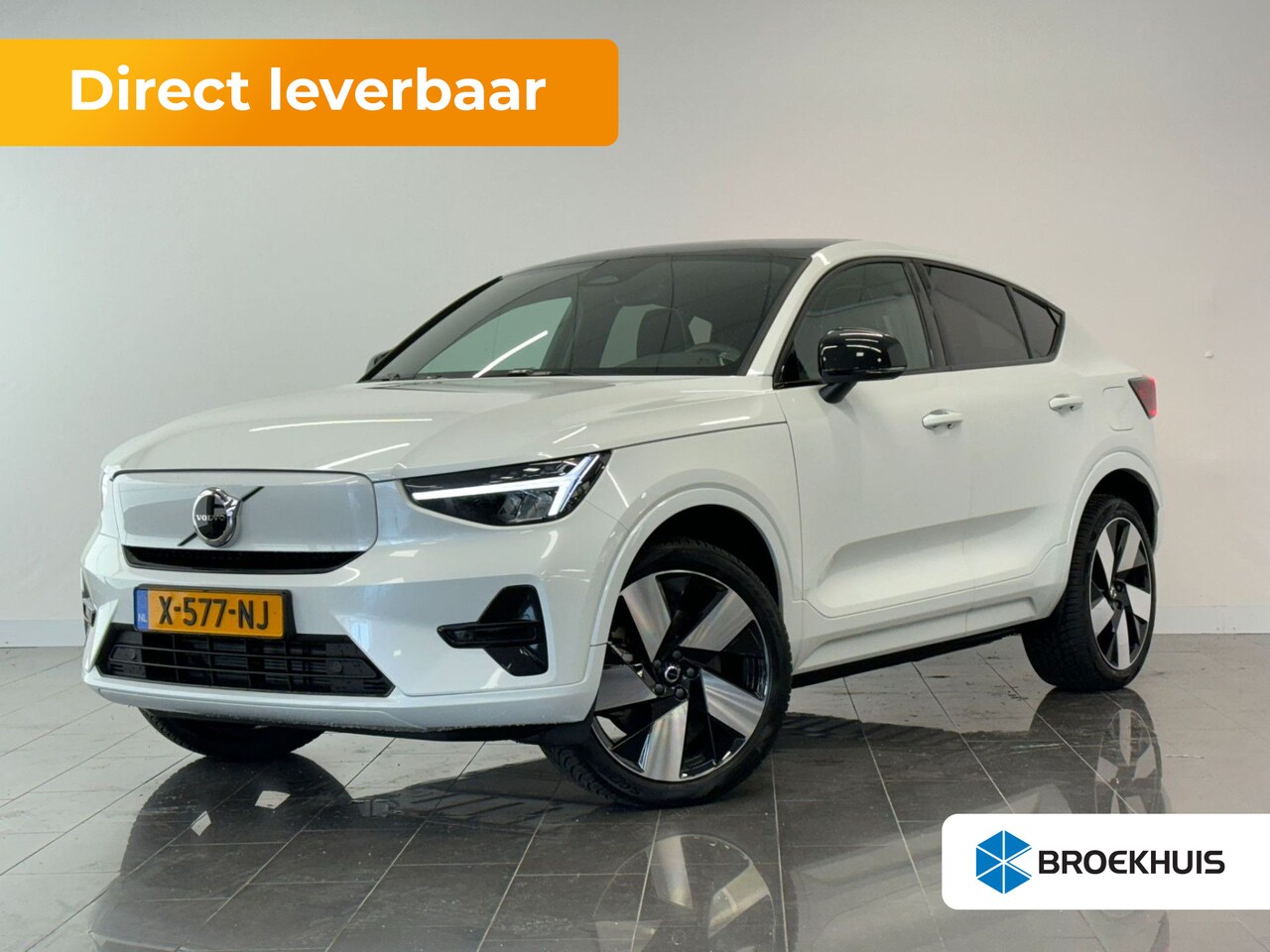 Volvo C40 - Recharge Plus 69 kWh | Exterieur pack | Keyless | Alarm | 20" velgen | Warmtepomp | Cruise - AutoWereld.nl