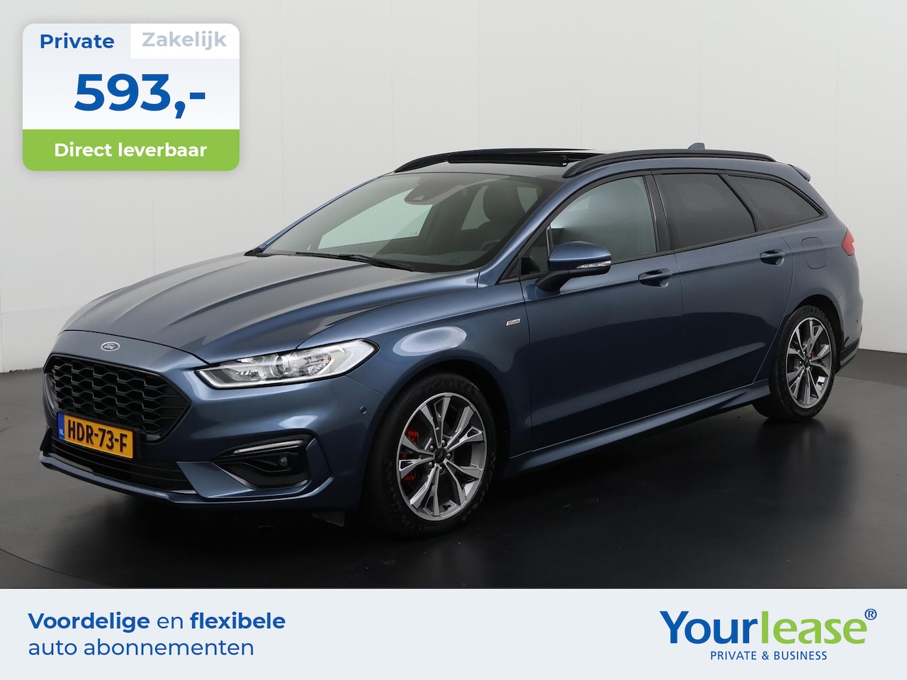 Ford Mondeo Wagon - 2.0 IVCT HEV ST-Line | All-in 593,- Private Lease | Zondag Open! - AutoWereld.nl