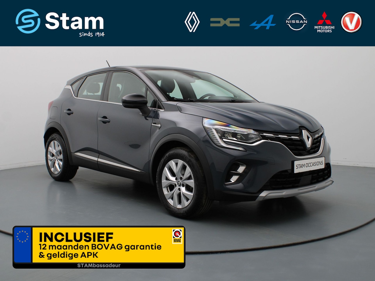 Renault Captur - TCe 130 Intens EDC/AUTOMAAT Camera | Climate | Navi | Parksens. | Stoel-/stuurverwarming - AutoWereld.nl