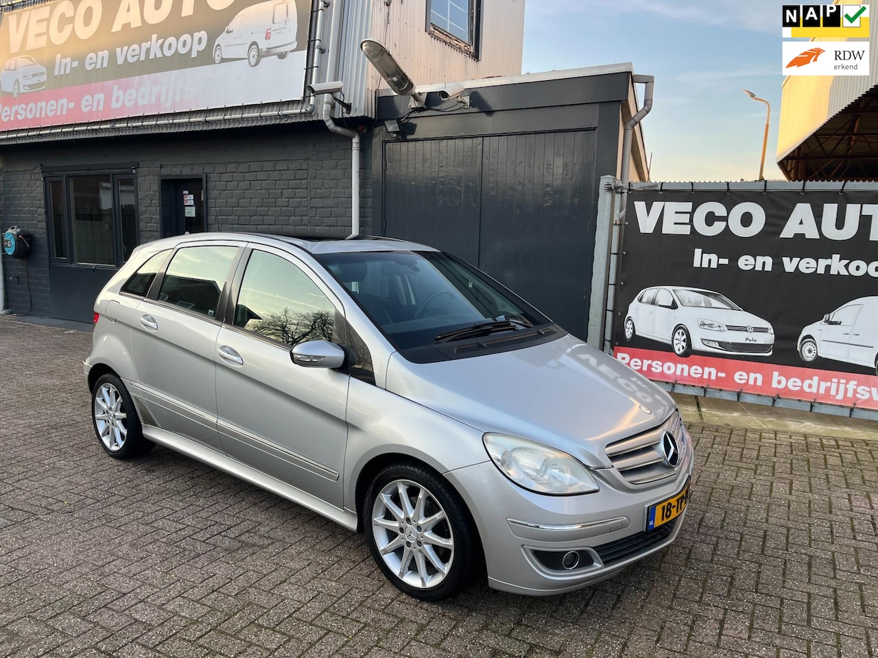 Mercedes-Benz B-klasse - 200 Turbo airco cruise panoramadak - AutoWereld.nl