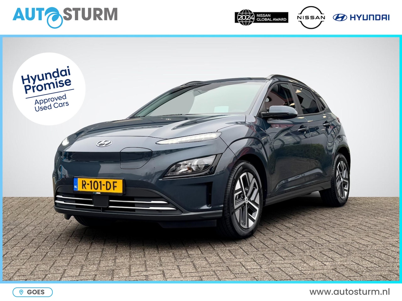 Hyundai Kona Electric - EV Fashion 39 kWh | Head-Up Display | Premium Audio | Dodehoek Detectie | Navigatie | Came - AutoWereld.nl