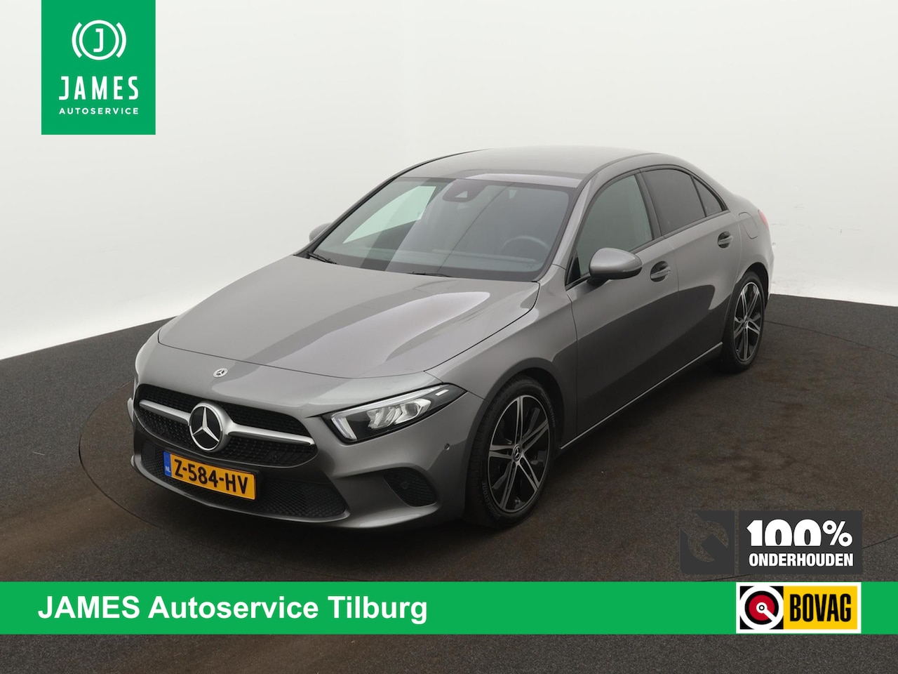 Mercedes-Benz A-klasse - 200 Premium BLACK WIDE-SCREEN SFEERVERLICHTING LEER - AutoWereld.nl